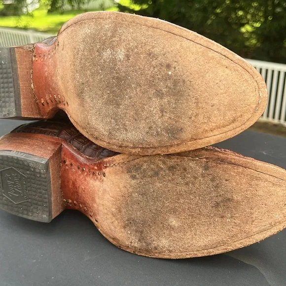 Tony Lama head cut caiman, 8.5D